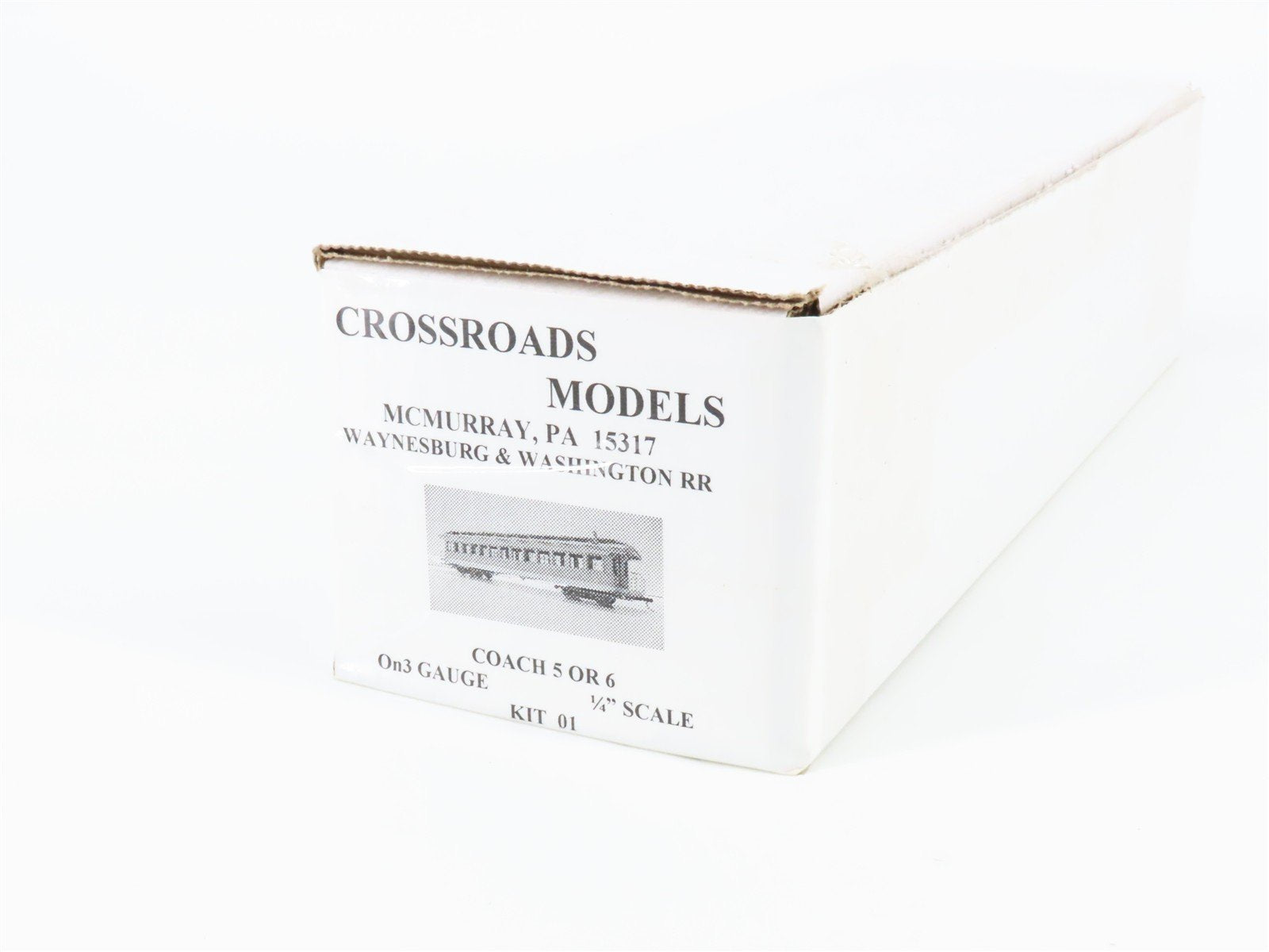 On3 Scale Crossroads 01 Coach 05/06 Passenger Car Kit