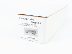On3 Scale Crossroads 01 Coach 05/06 Passenger Car Kit