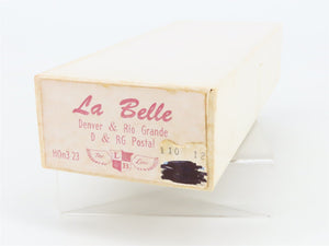 HOn3 Scale La Belle Kit #23 D&RGW Rio Grande Railroad Postal Passenger Car