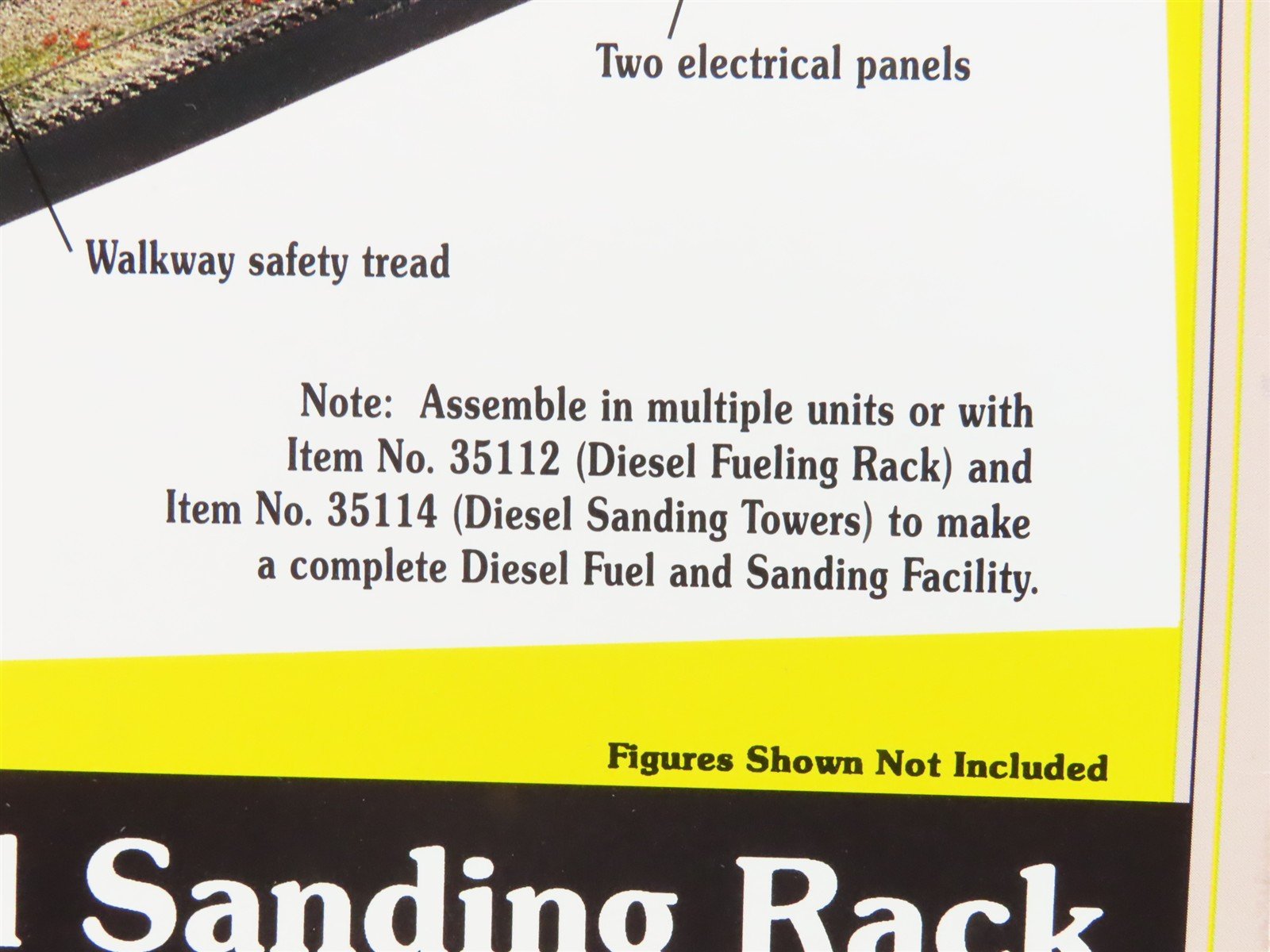 HO 1/87 Scale Bachmann Plus Kit #35113 Modular Diesel Sanding Rack