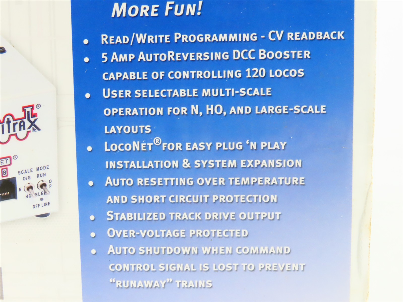 Digitrax DCS100 LocoNet 5-Amp DCC Command Station/Booster