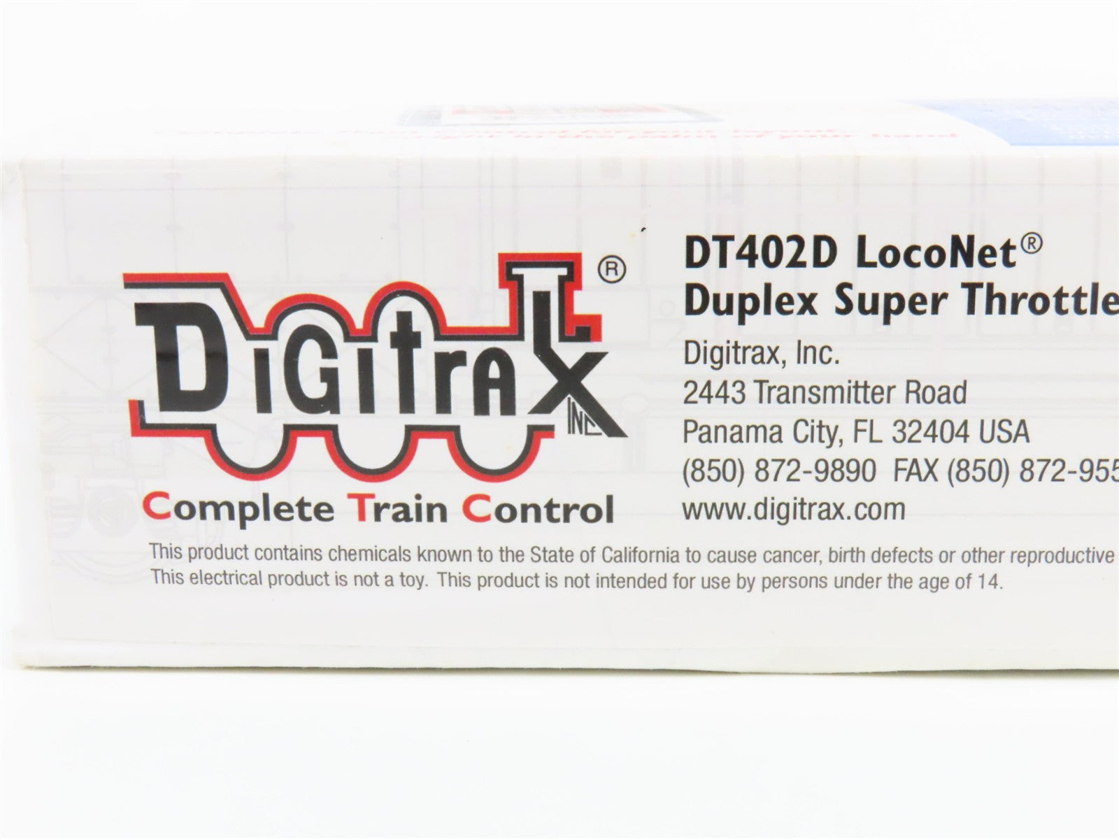 Digitrax DT402D LocoNet DCC Duplex Radio Equipped Super Throttle