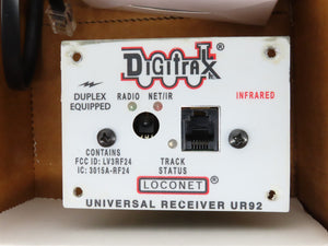 Digitrax UR92 LocoNet DCC Duplex Radio Transceiver / IR Receiver Panel