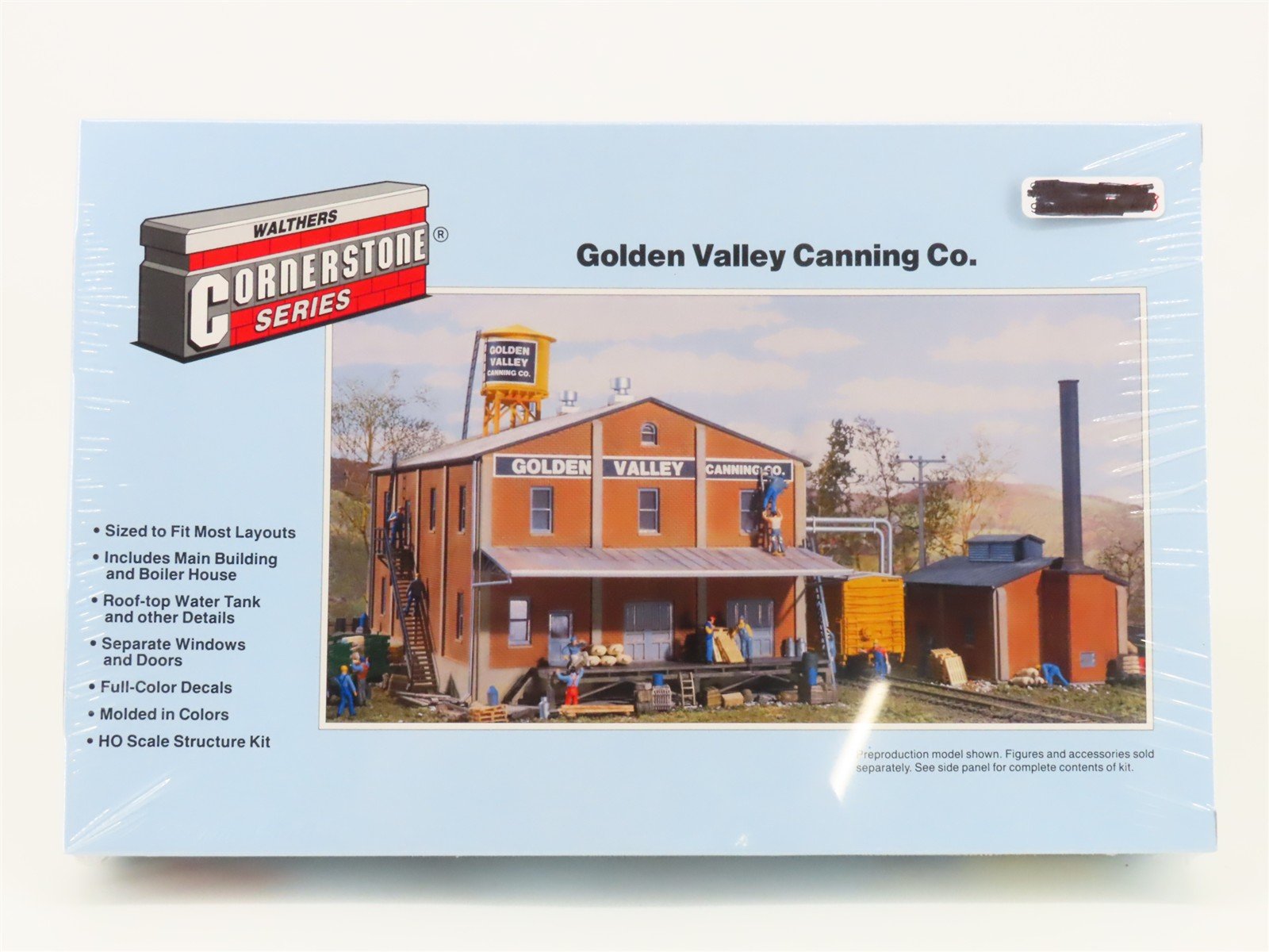 HO 1/87 Scale Walthers Cornerstone Kit 933-3018 Golden Valley Canning Co -Sealed