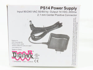 Digitrax PR3 Xtra LocoNet USB DCC Decoder Programmer w/ PS14 Power Supply