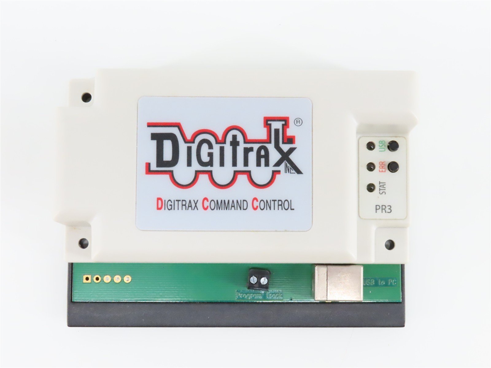 Digitrax PR3 Xtra LocoNet USB DCC Decoder Programmer w/ PS14 Power Supply