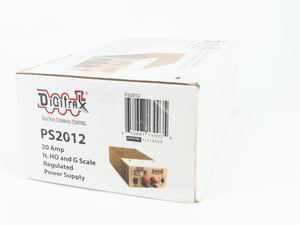 Digitrax PS2012 Regulated 20 Amp DC Power Supply for N, HO, & G Scale