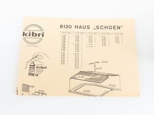 HO 1/87 Scale Kibri Kit B-8120 Modern House