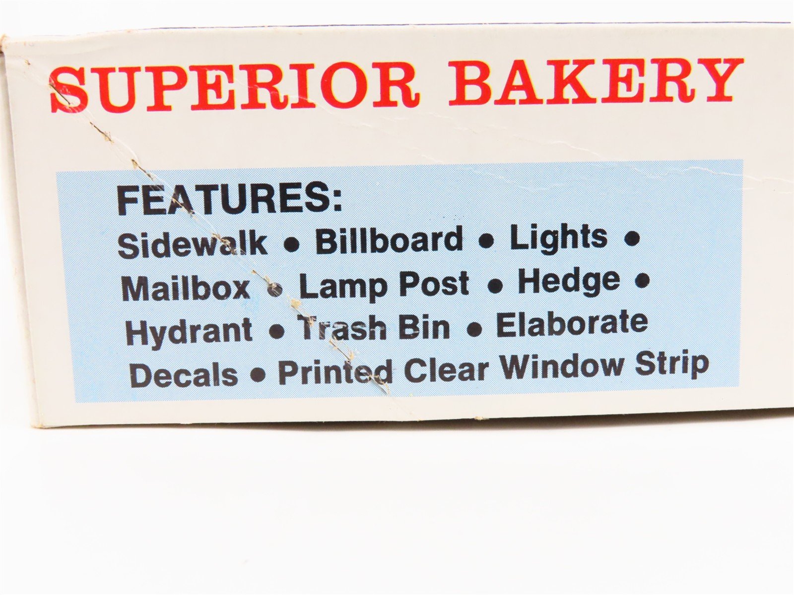 HO 1/87 Scale AHM Kit 5857:498 Superior Bakery