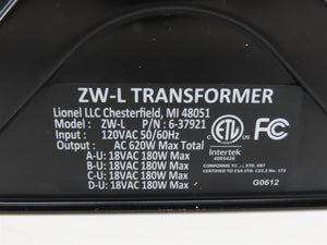Lionel 6-37921 ZW-L 620-Watt AC Transformer