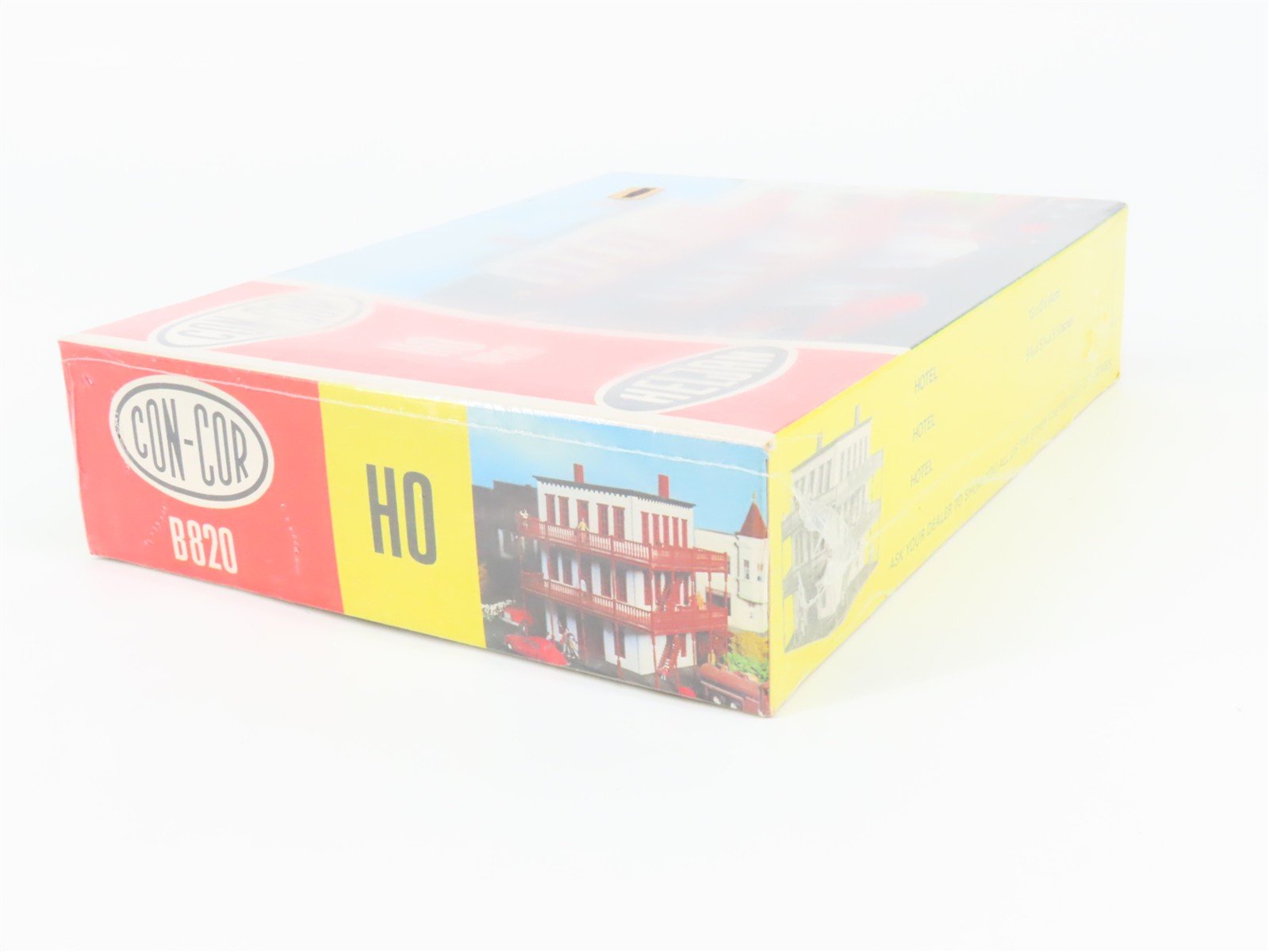 HO 1/87 Scale Con-Cor Heljan Kit B820 3-Story Hotel - Sealed