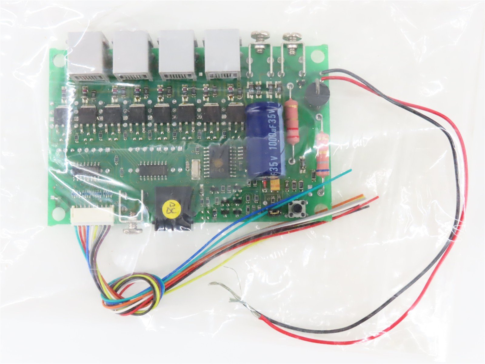 Digitrax DS54 LocoNet Quad Stationary Turnout Decoder