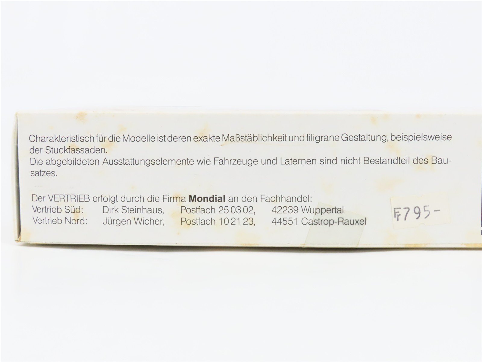 HO 1/87 Scale Schmidt Modellbau Kit B-1006 City House