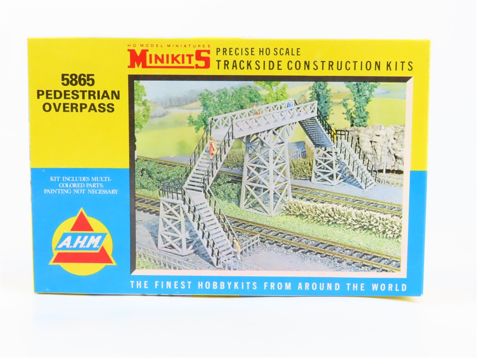 HO 1/87 Scale AHM Minikits Kit 5865 Pedestrian Overpass