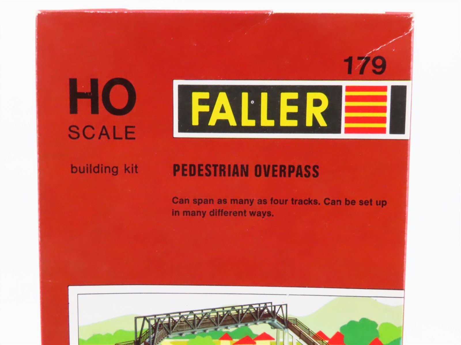 HO 1/87 Scale FALLER Kit 179 Pedestrian Overpass