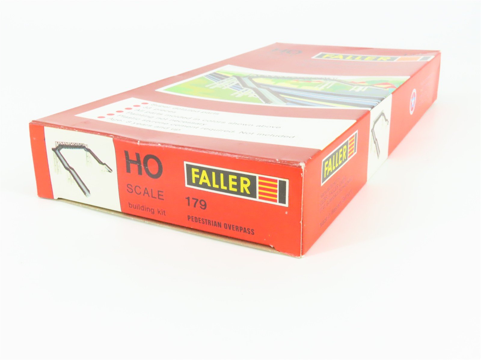 HO 1/87 Scale FALLER Kit 179 Pedestrian Overpass