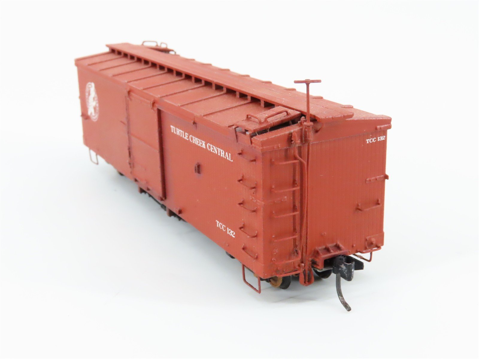HOn3 Scale Rail Line 130 TCC Turtle Creek Central Boxcar #132 CUSTOM