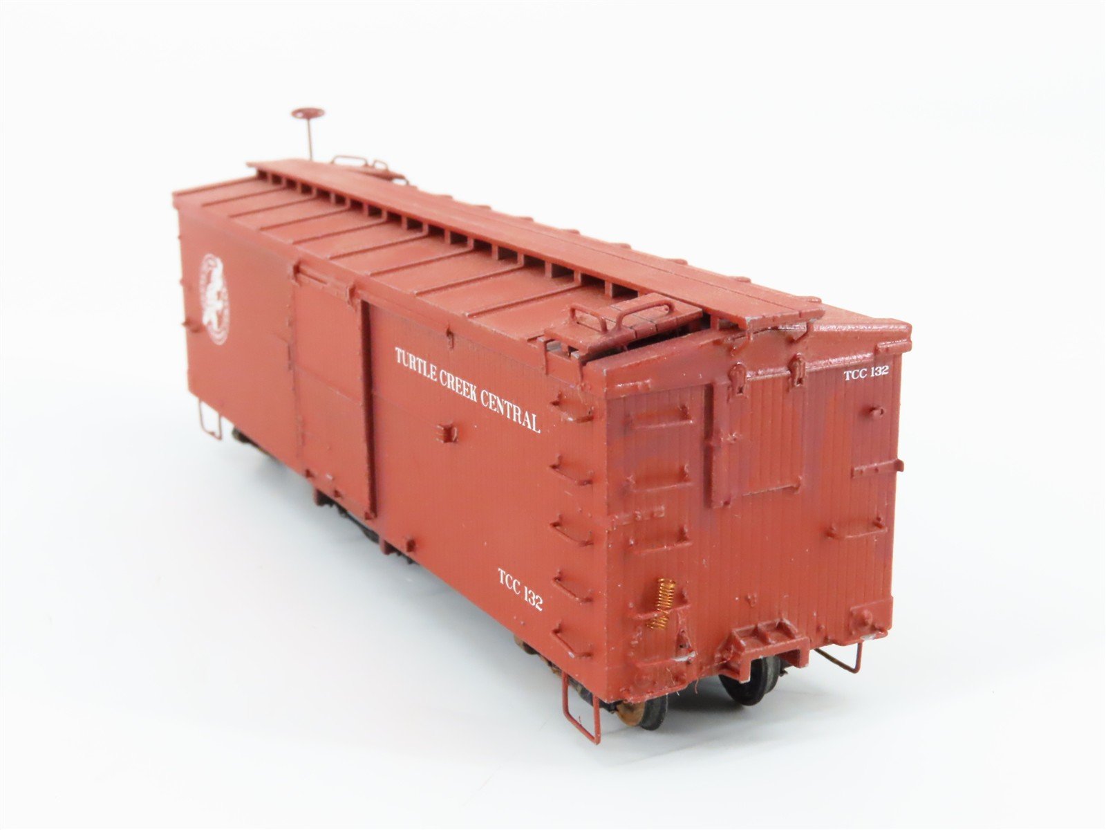 HOn3 Scale Rail Line 130 TCC Turtle Creek Central Boxcar #132 CUSTOM