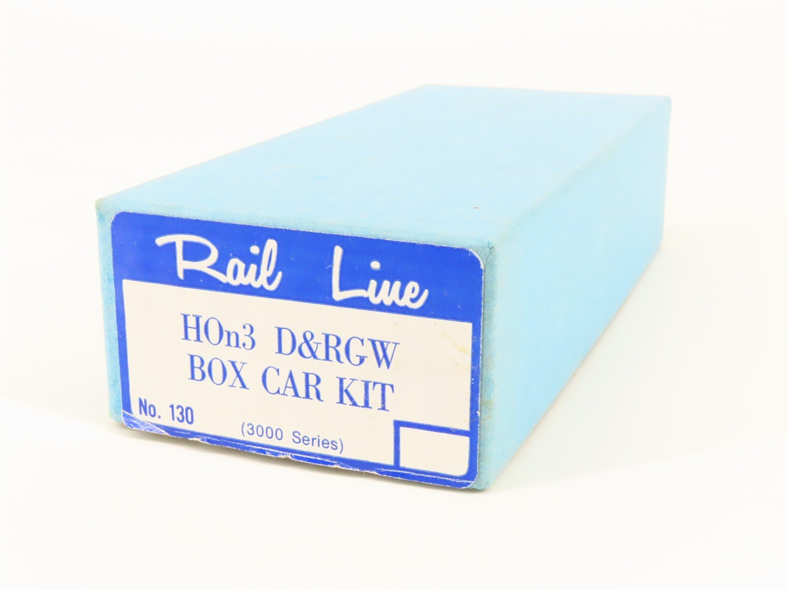 HOn3 Scale Rail Line 130 TCC Turtle Creek Central Boxcar #132 CUSTOM