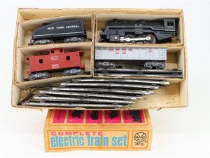 O Gauge 3-Rail Marx 14755 NYC New York Central 0-4-0 Steam Locomotive Set