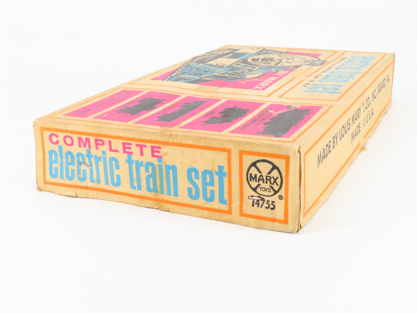 O Gauge 3-Rail Marx 14755 NYC New York Central 0-4-0 Steam Locomotive Set