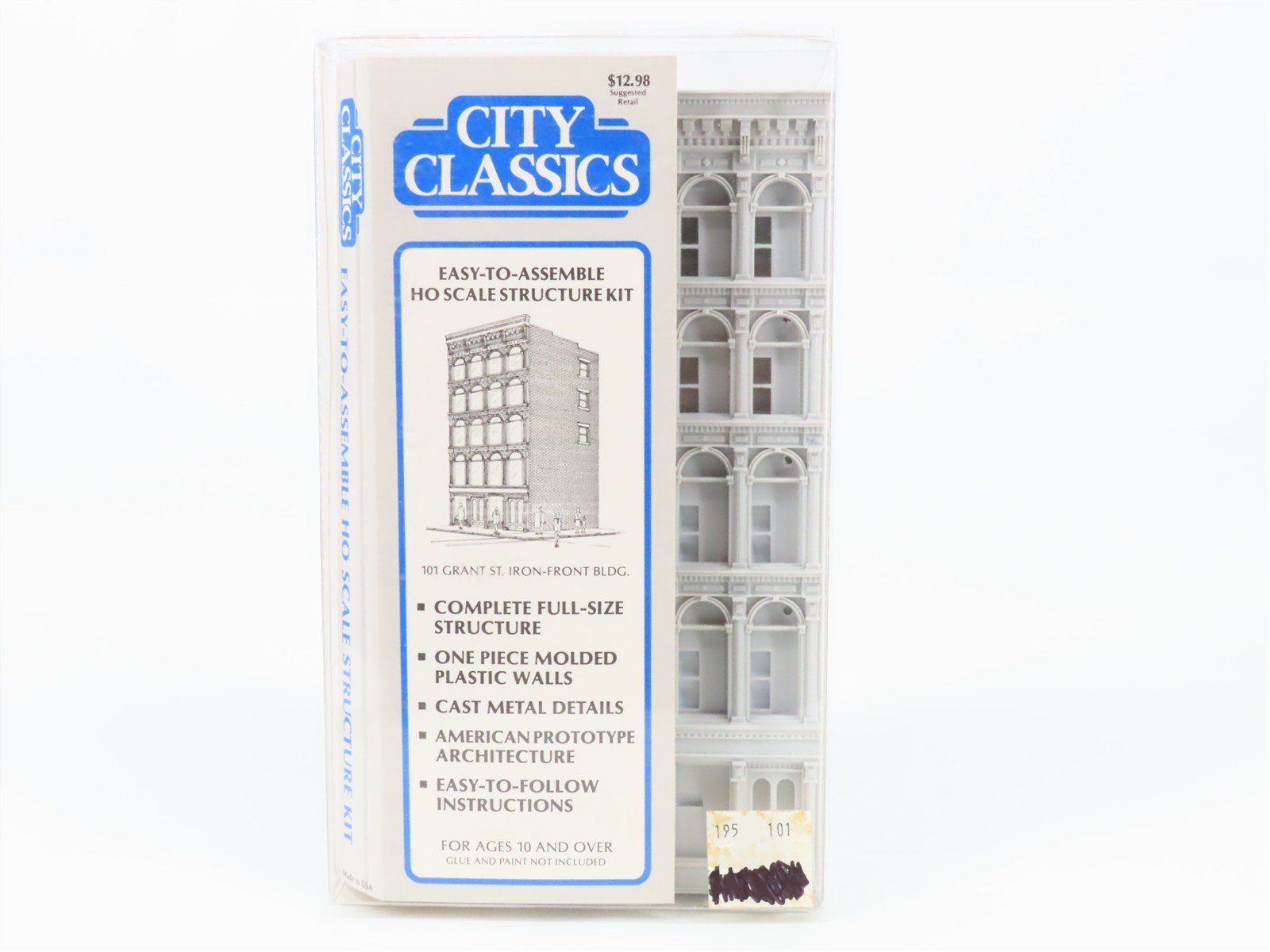 HO 1/87 Scale City Classics Kit 101 Grant St. Iron-Front Building