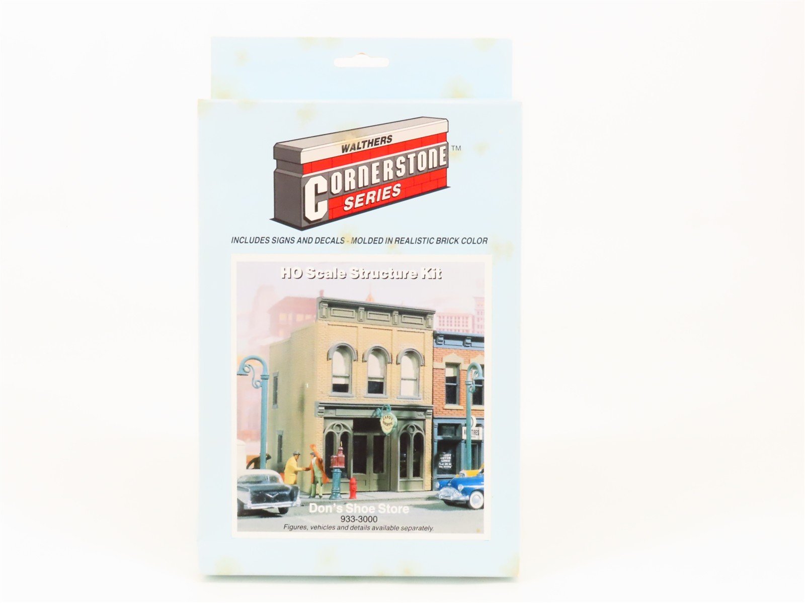 HO 1/87 Scale Walthers Cornerstone Kit 933-3000 Don's Shoe Store