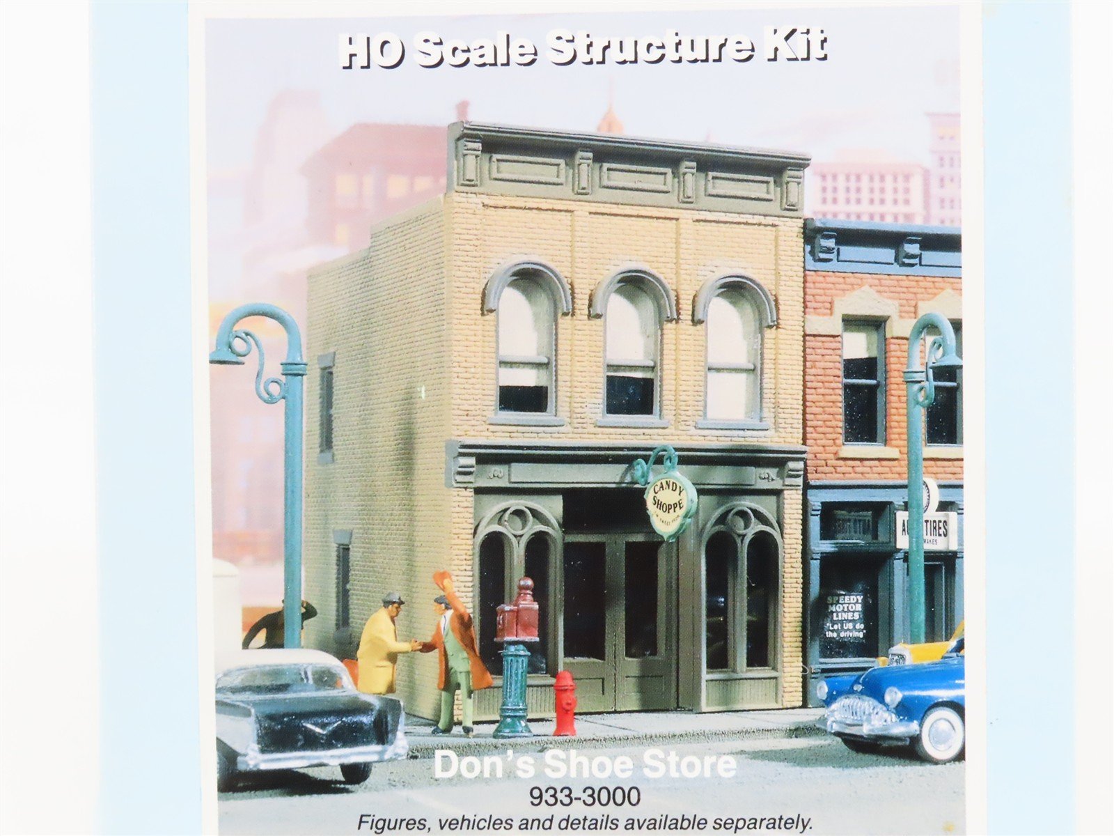 HO 1/87 Scale Walthers Cornerstone Kit 933-3000 Don's Shoe Store
