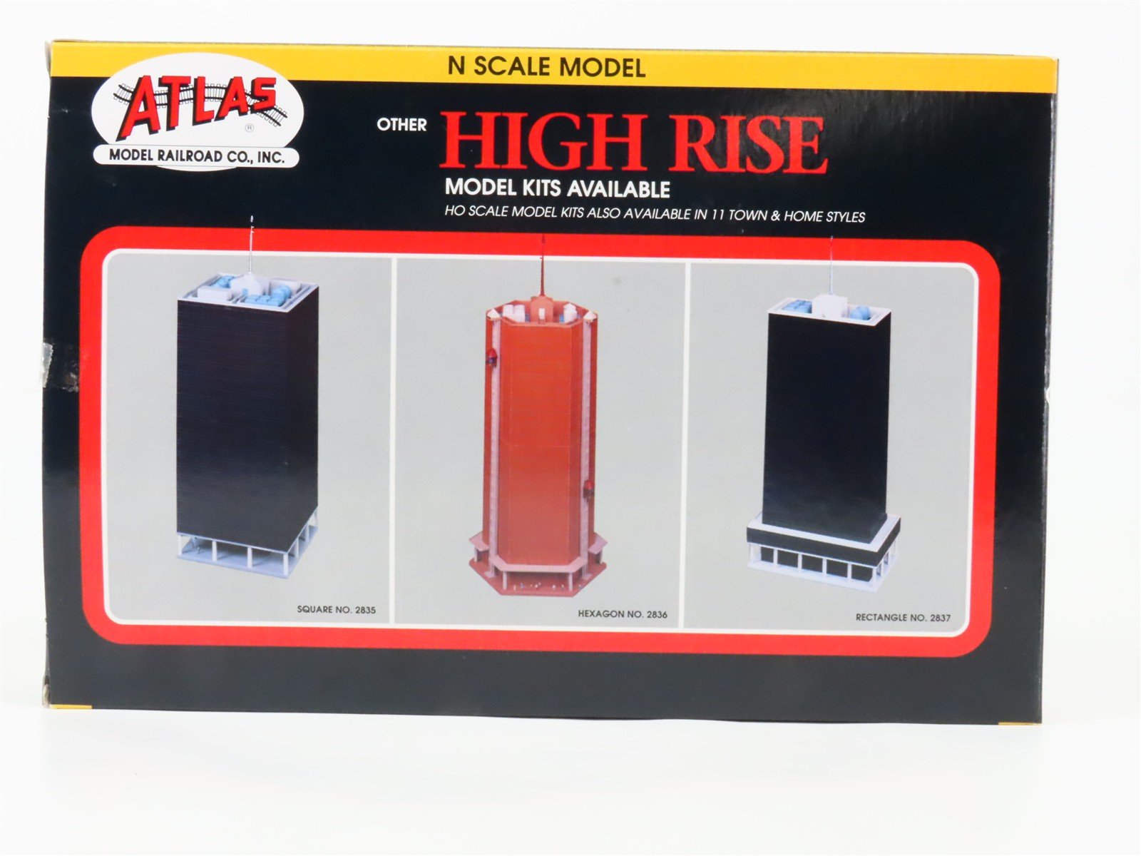 N 1/160 Scale Atlas High Rise Series Kit 2837 Rectangle Building