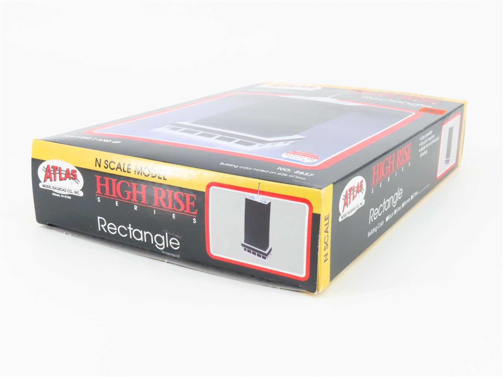 N 1/160 Scale Atlas High Rise Series Kit 2837 Rectangle Building