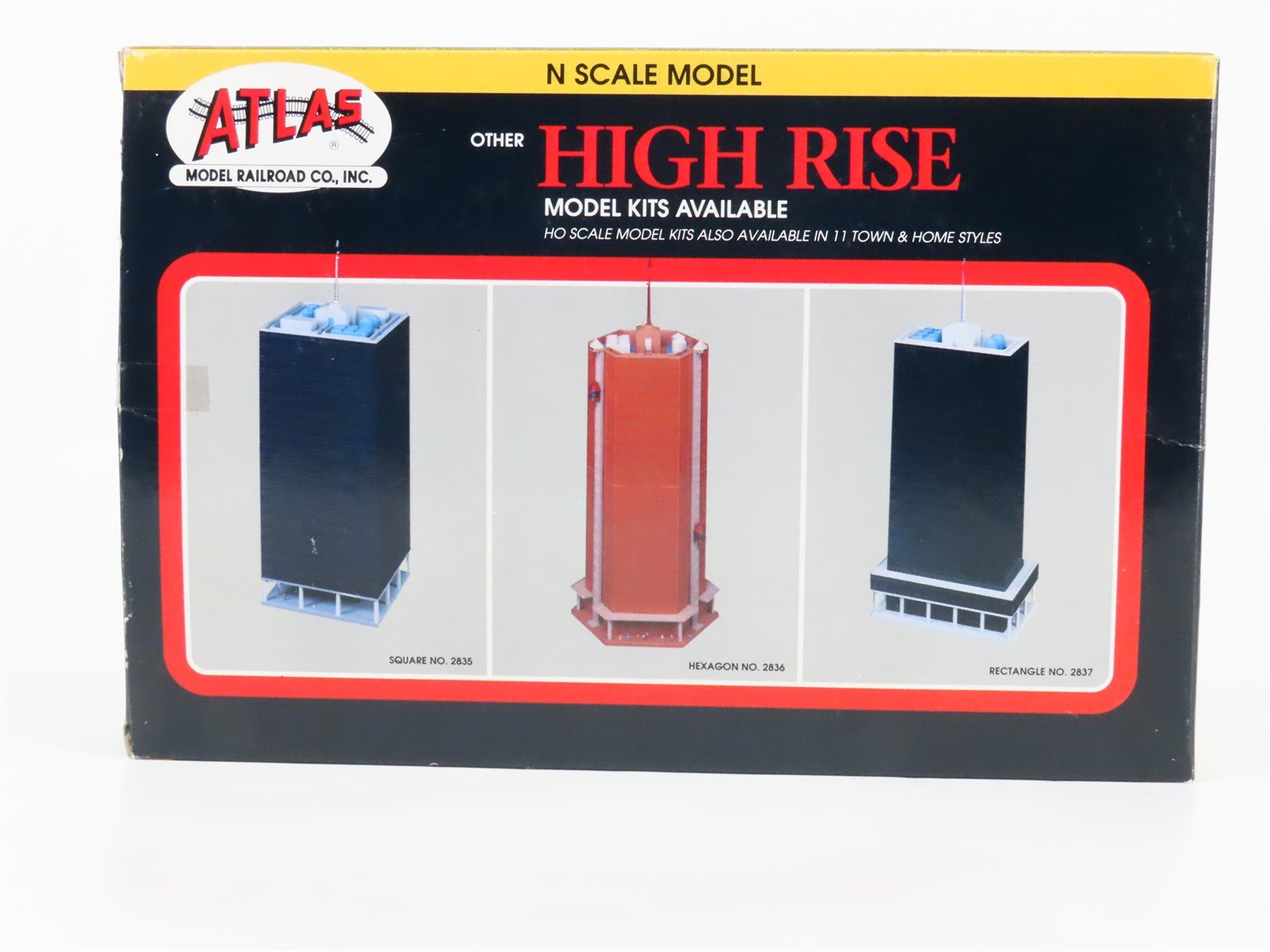 N 1/160 Scale Atlas High Rise Series Kit 2835 Square Building