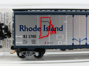 N Scale Micro-Trains MTL 02100409 RI Rhode Island State 40' Boxcar #1790