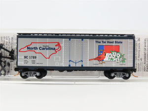 N Scale Micro-Trains MTL 21350 NC North Carolina State 40' Standard Boxcar #1789