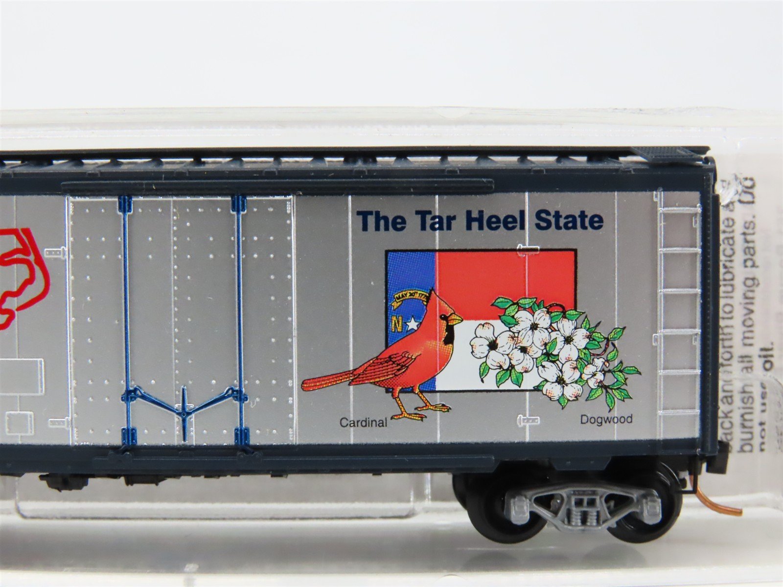 N Scale Micro-Trains MTL 21350 NC North Carolina State 40' Standard Boxcar #1789