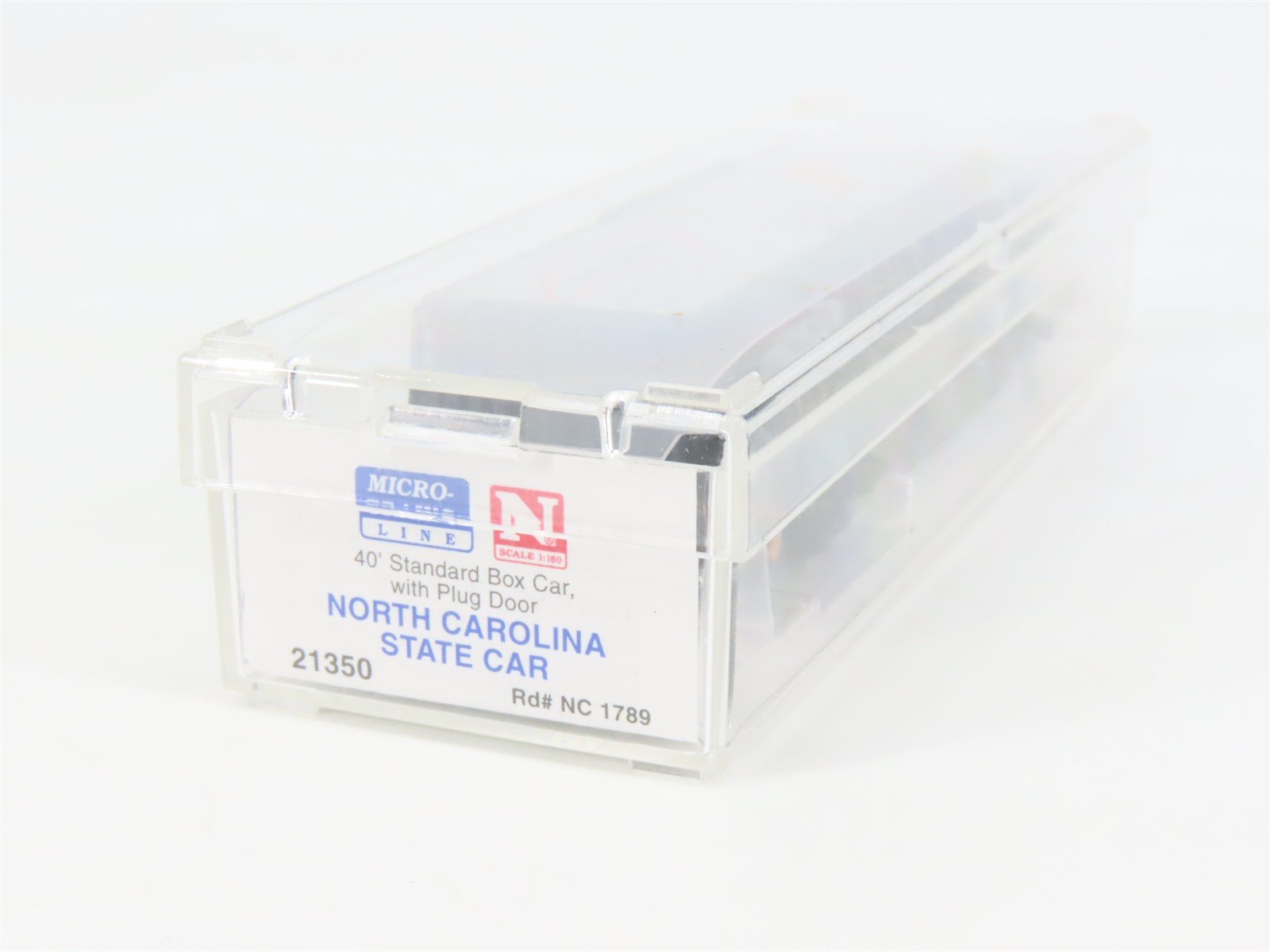 N Scale Micro-Trains MTL 21350 NC North Carolina State 40' Standard Boxcar #1789