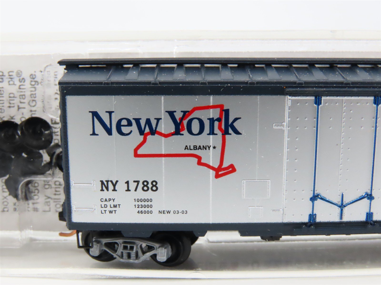 N Scale Micro-Trains MTL 21340 NY New York State 40' Standard Boxcar #1789