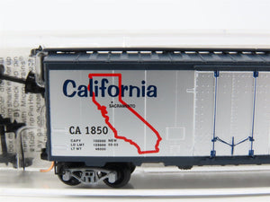 N Scale Micro-Trains MTL 21330 CA California State 40' Standard Boxcar #1850