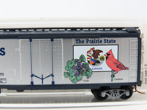 N Scale Micro-Trains MTL 21320 IL Illinois State 40' Standard Boxcar #1818