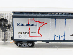 N Scale Micro-Trains MTL 21360 MN Minnesota State 40' Standard Boxcar #1858
