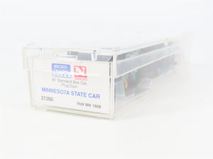 N Scale Micro-Trains MTL 21360 MN Minnesota State 40' Standard Boxcar #1858
