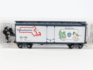 N Scale Micro-Trains MTL 21370 MA Massachusetts State 40' Standard Boxcar #1788