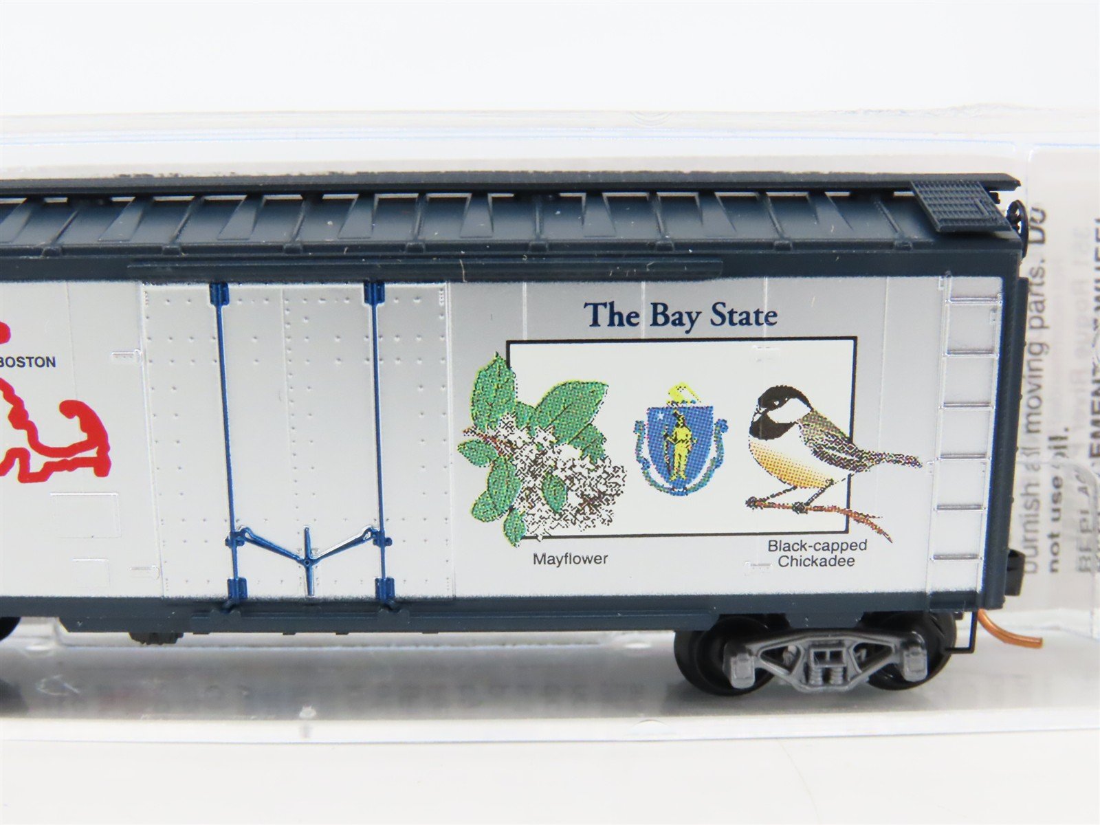 N Scale Micro-Trains MTL 21370 MA Massachusetts State 40' Standard Boxcar #1788