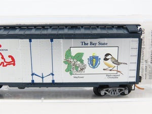 N Scale Micro-Trains MTL 21370 MA Massachusetts State 40' Standard Boxcar #1788