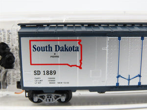 N Scale Micro-Trains MTL 21371 SD South Dakota State 40' Standard Boxcar #1889