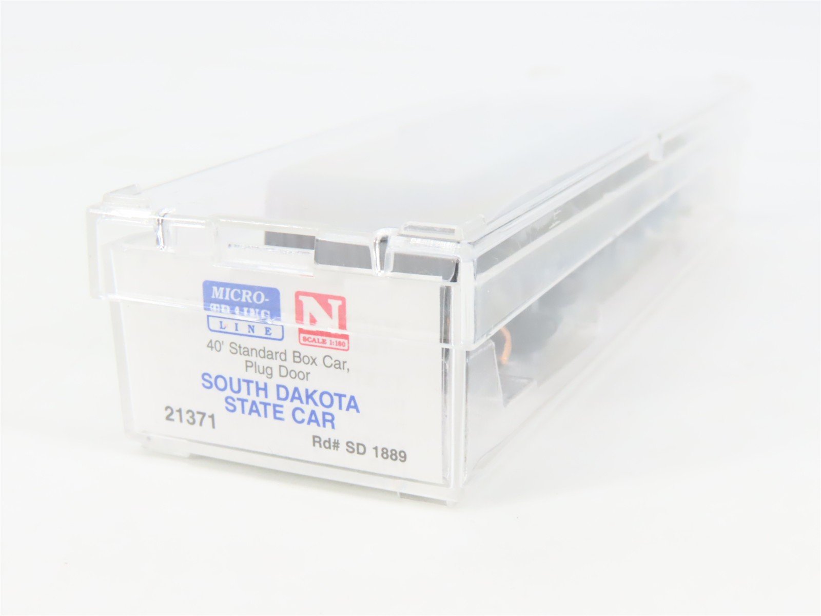 N Scale Micro-Trains MTL 21371 SD South Dakota State 40' Standard Boxcar #1889