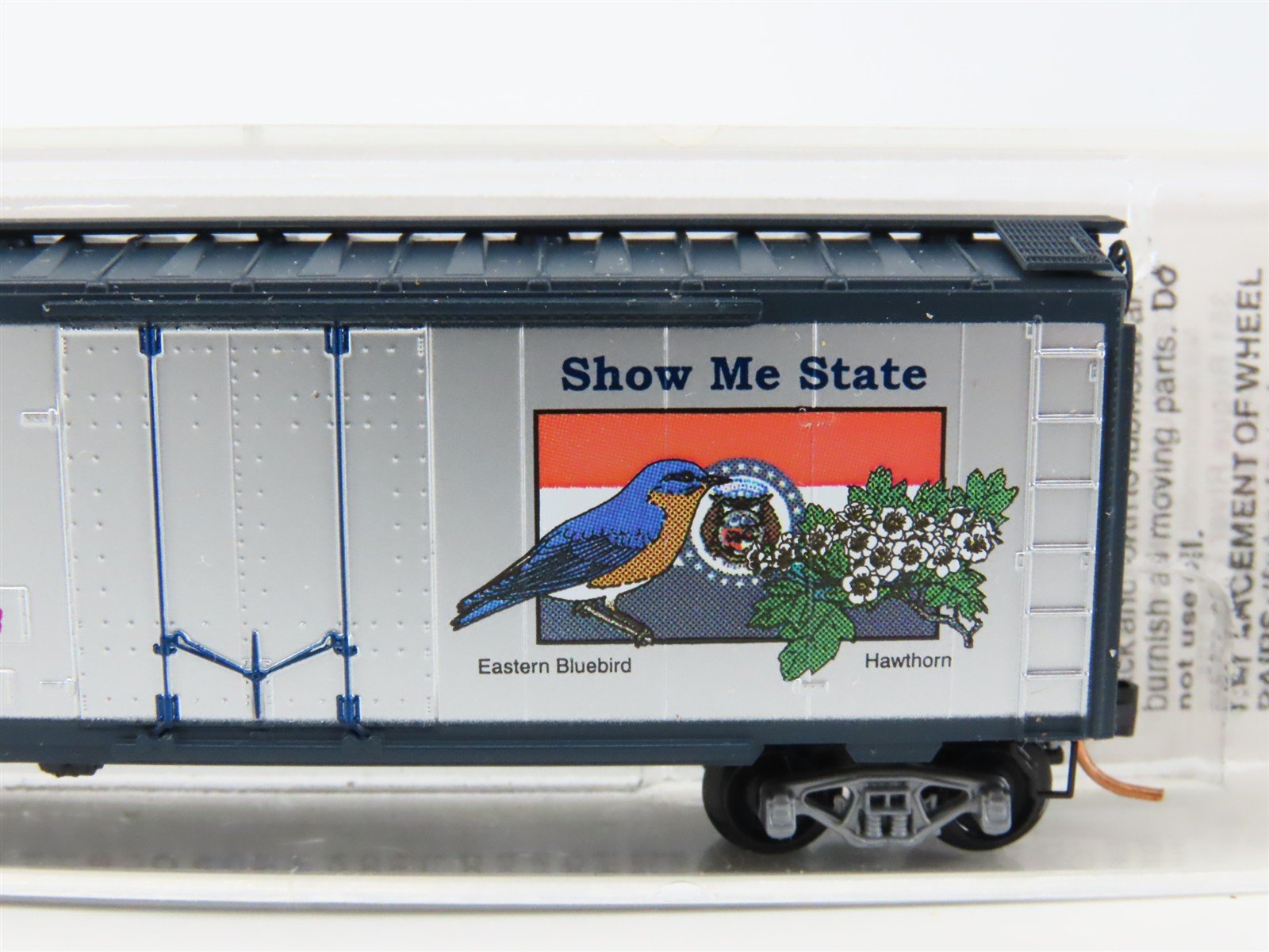 N Scale Micro-Trains MTL 21373 MO Missouri State 40' Standard Boxcar #1821