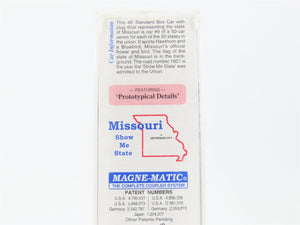 N Scale Micro-Trains MTL 21373 MO Missouri State 40' Standard Boxcar #1821
