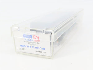 N Scale Micro-Trains MTL 21373 MO Missouri State 40' Standard Boxcar #1821