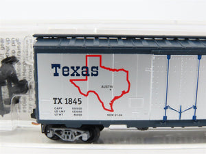 N Scale Micro-Trains MTL 21374 TX Texas State 40' Standard Boxcar #1845