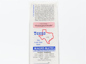 N Scale Micro-Trains MTL 21374 TX Texas State 40' Standard Boxcar #1845